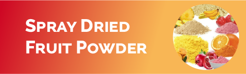 Spray Dried Fruit Powder